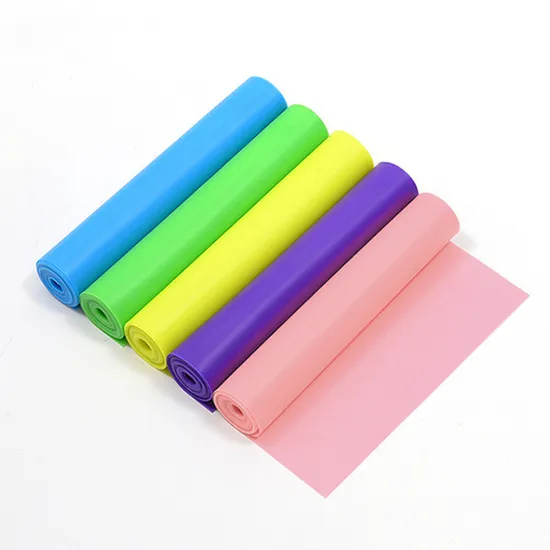 Venta caliente Soporte de yoga Entrenamiento de fuerza Banda elástica Banda de tensión multifunción